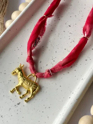 * PRE-ORDER | Bandana Charm Necklace | Mule