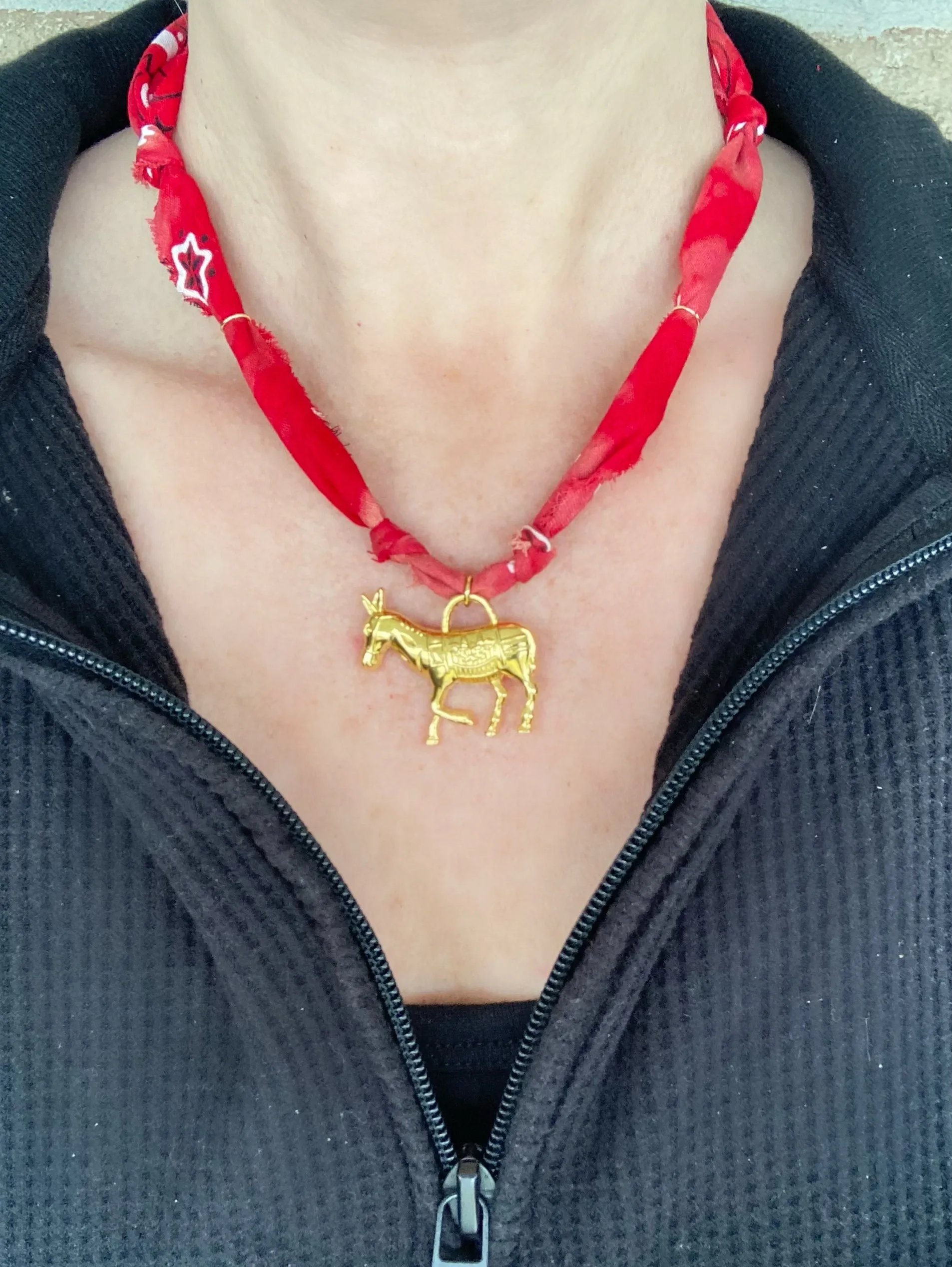 * PRE-ORDER | Bandana Charm Necklace | Mule