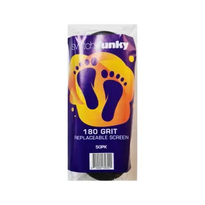 180 Grit Replacement Foot File Screens 50pk