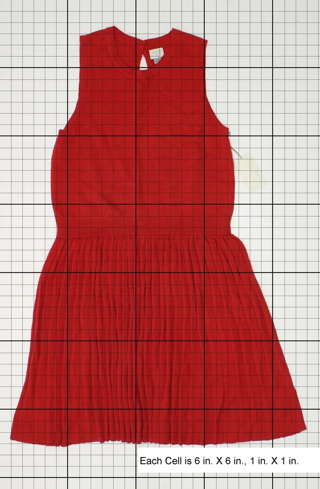 A New Day Women's Textured Sweater Dress Red XXL