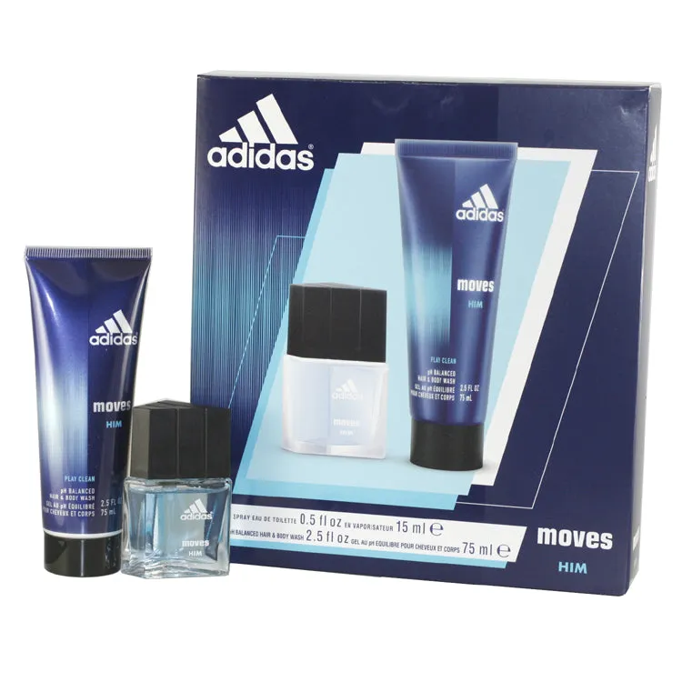 Adidas Moves 2 Pc. Gift Set For Men