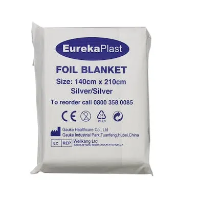 Adult emergency foil blanket