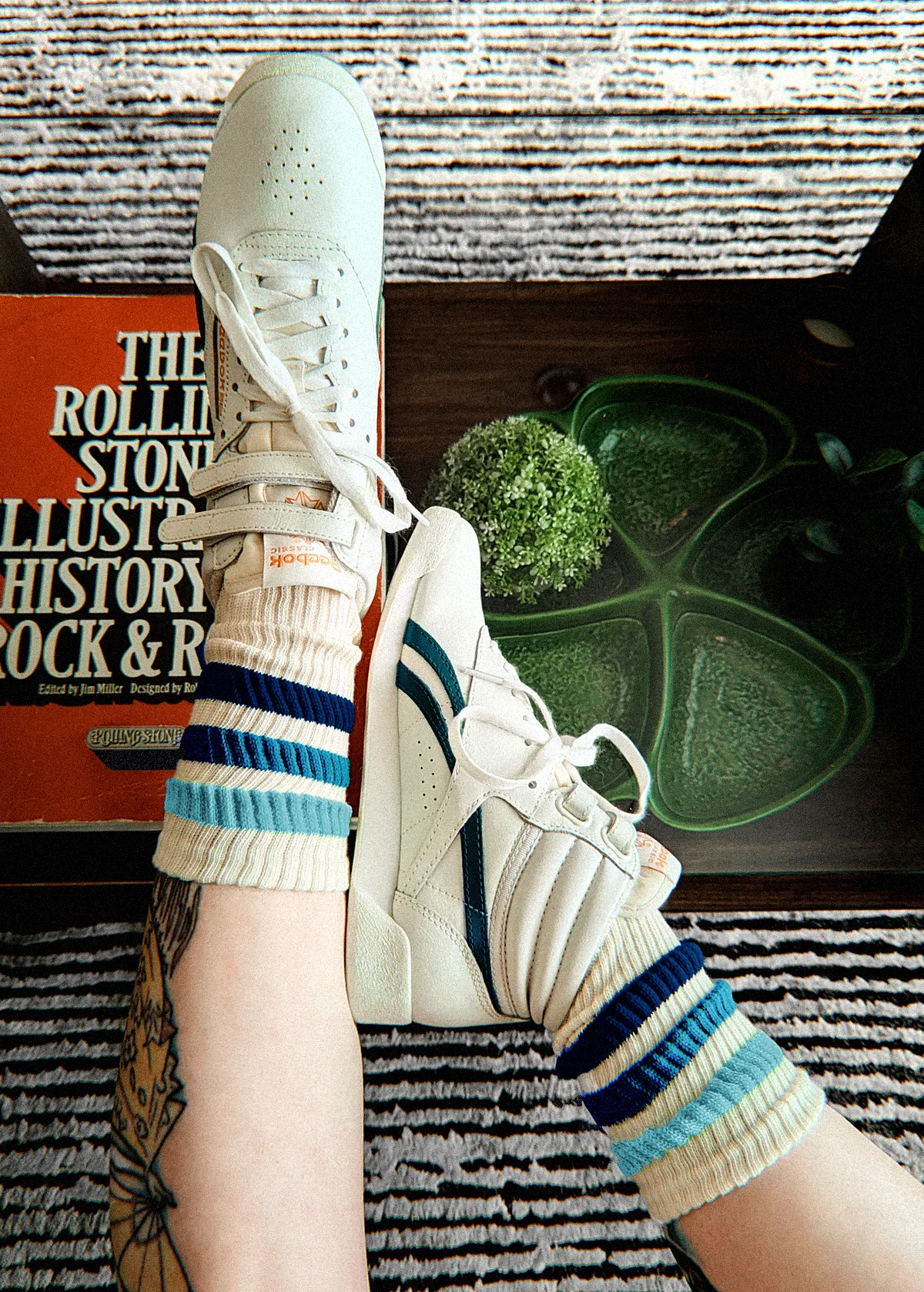Alice Retro Gym Crew Socks