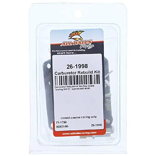 All Balls Racing 26-1998 Carburetor Rebuild Kit