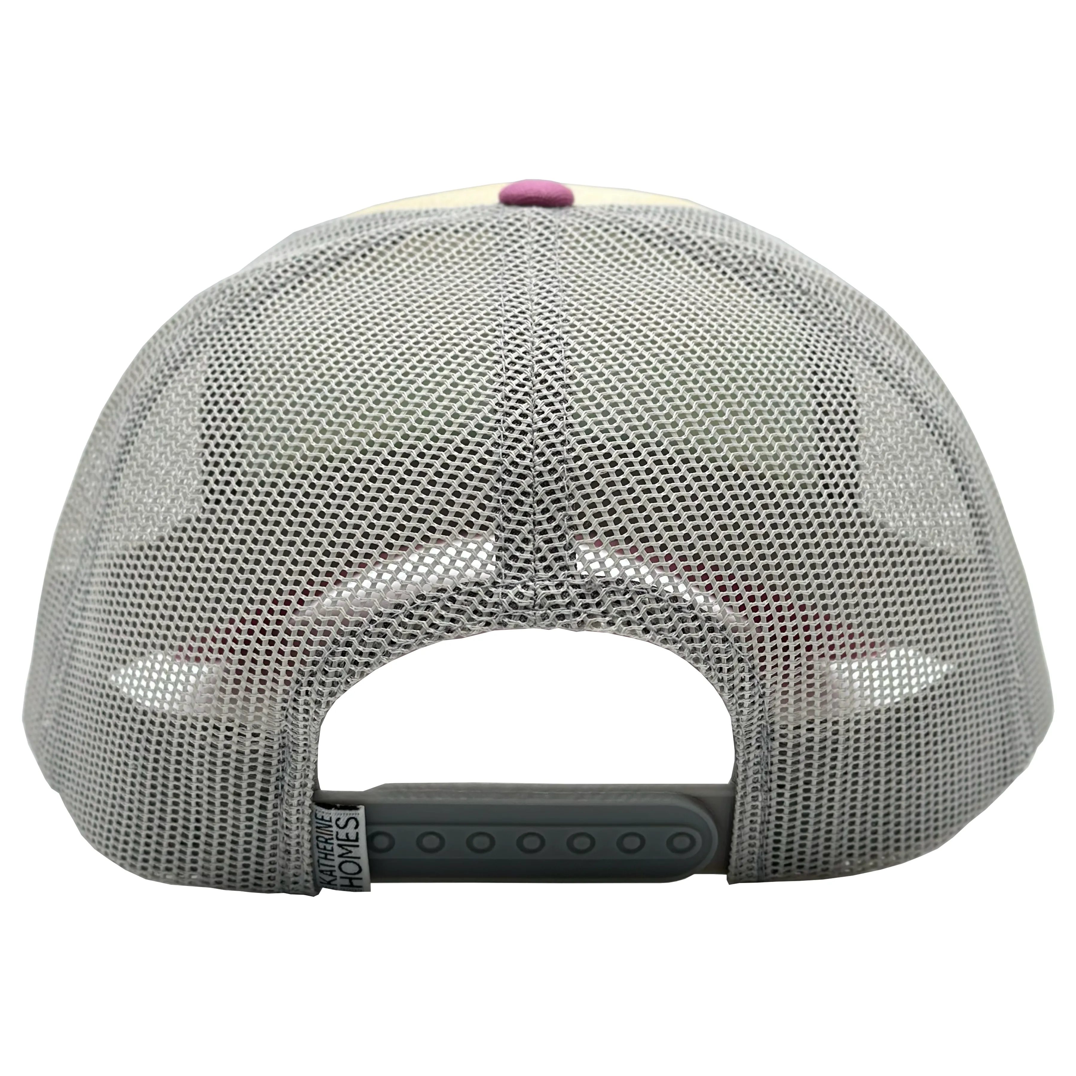 American Basin | Trucker Hat | 100% Organic Cotton Wild Rose Brim   100% Recycled Grey Mesh