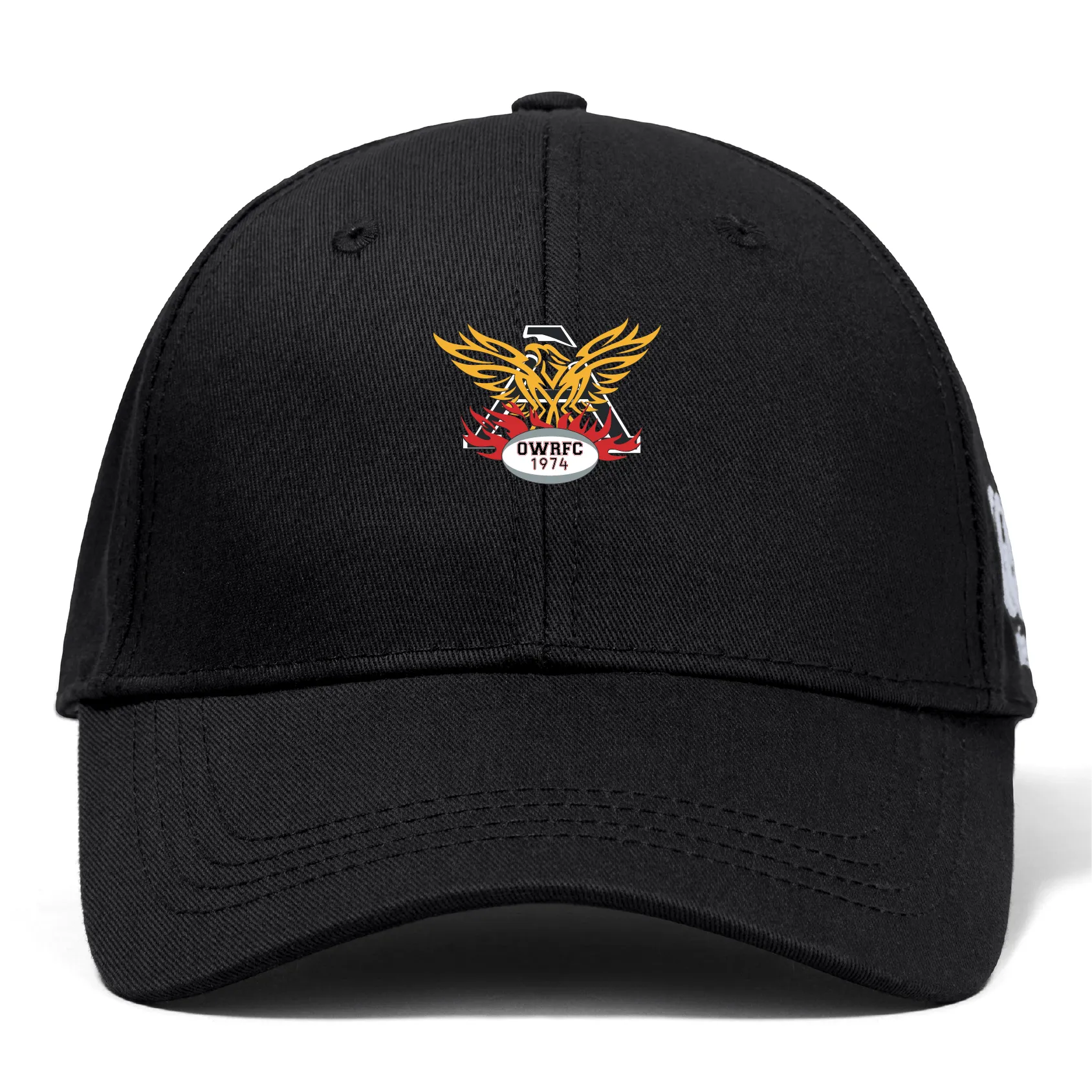Atlanta Old White Rugby Flexfit Drill Cap by Canterbury