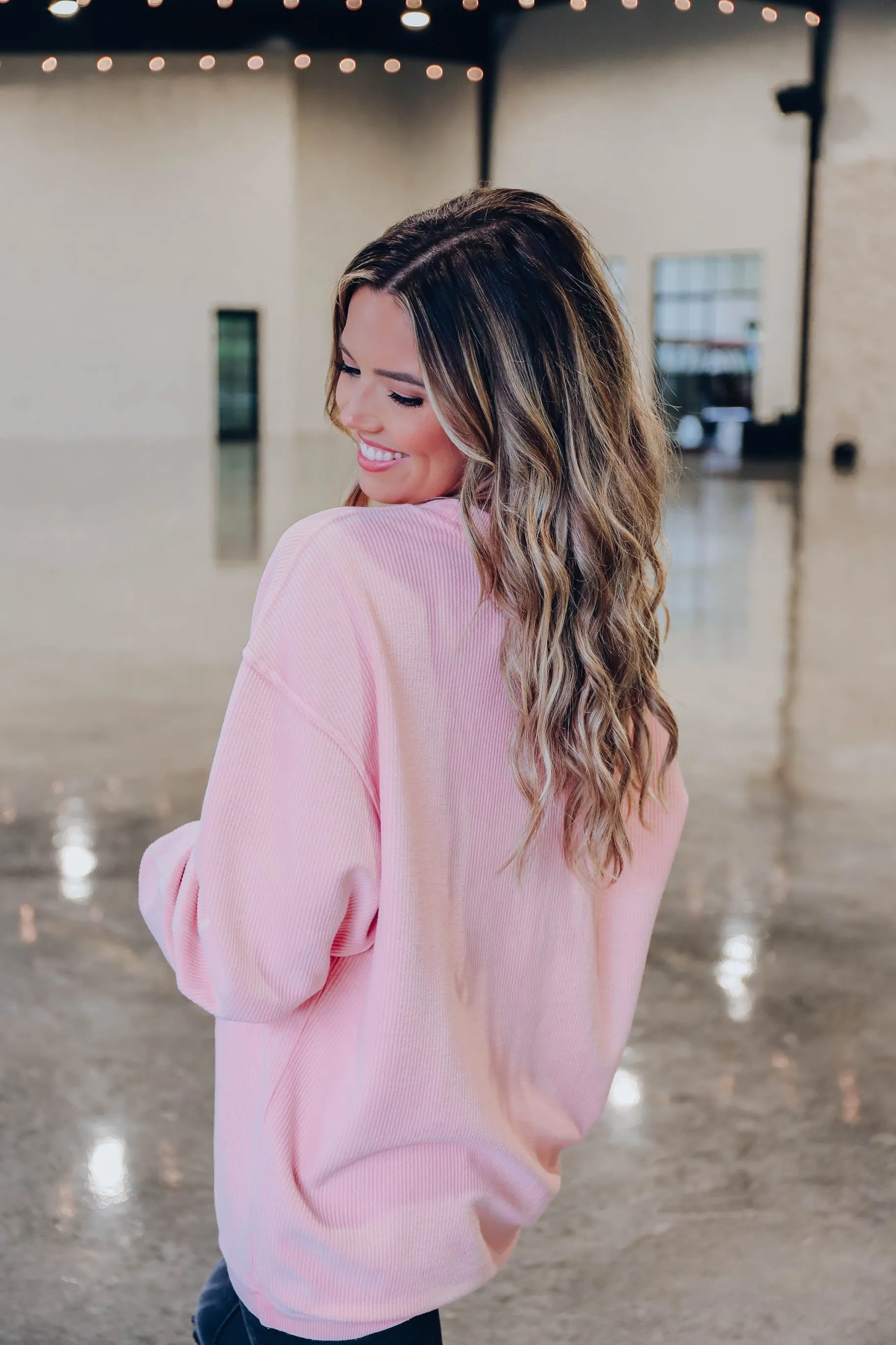 Babes Support Babes Sweatshirt - Pink