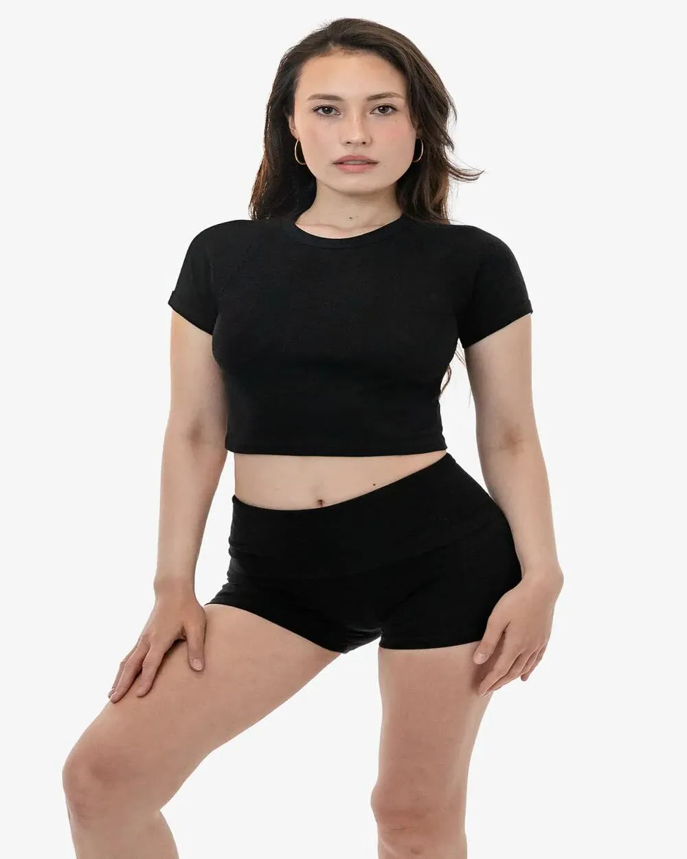 Baby Rib Short Sleeve Raglan