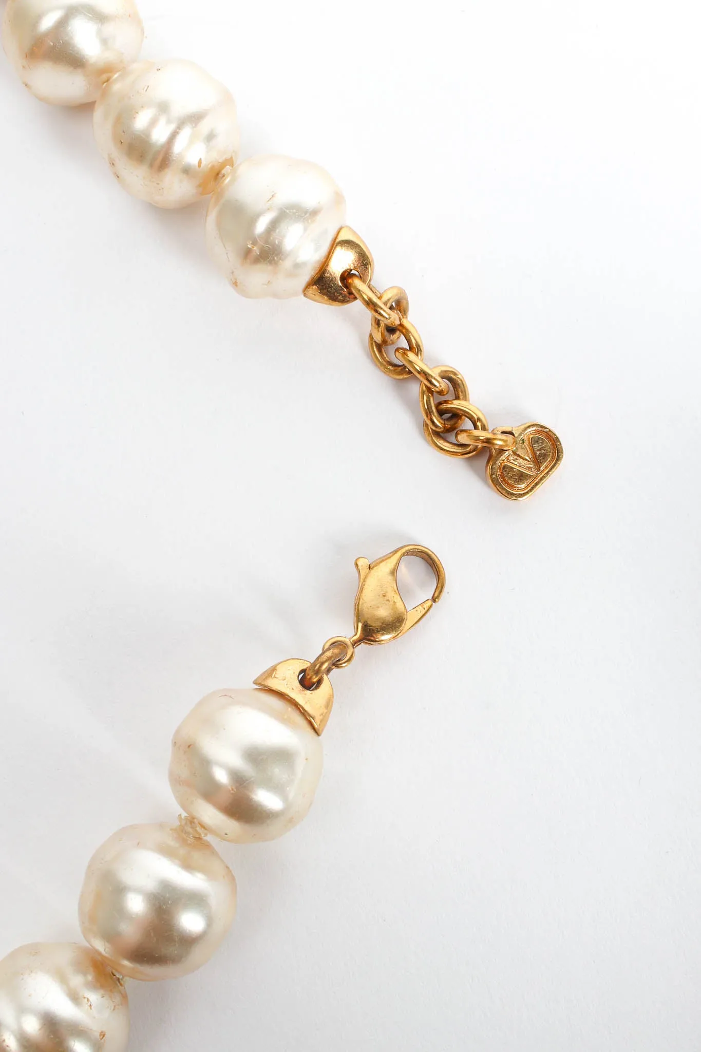 Baroque Pearl Rhinestone Necklace