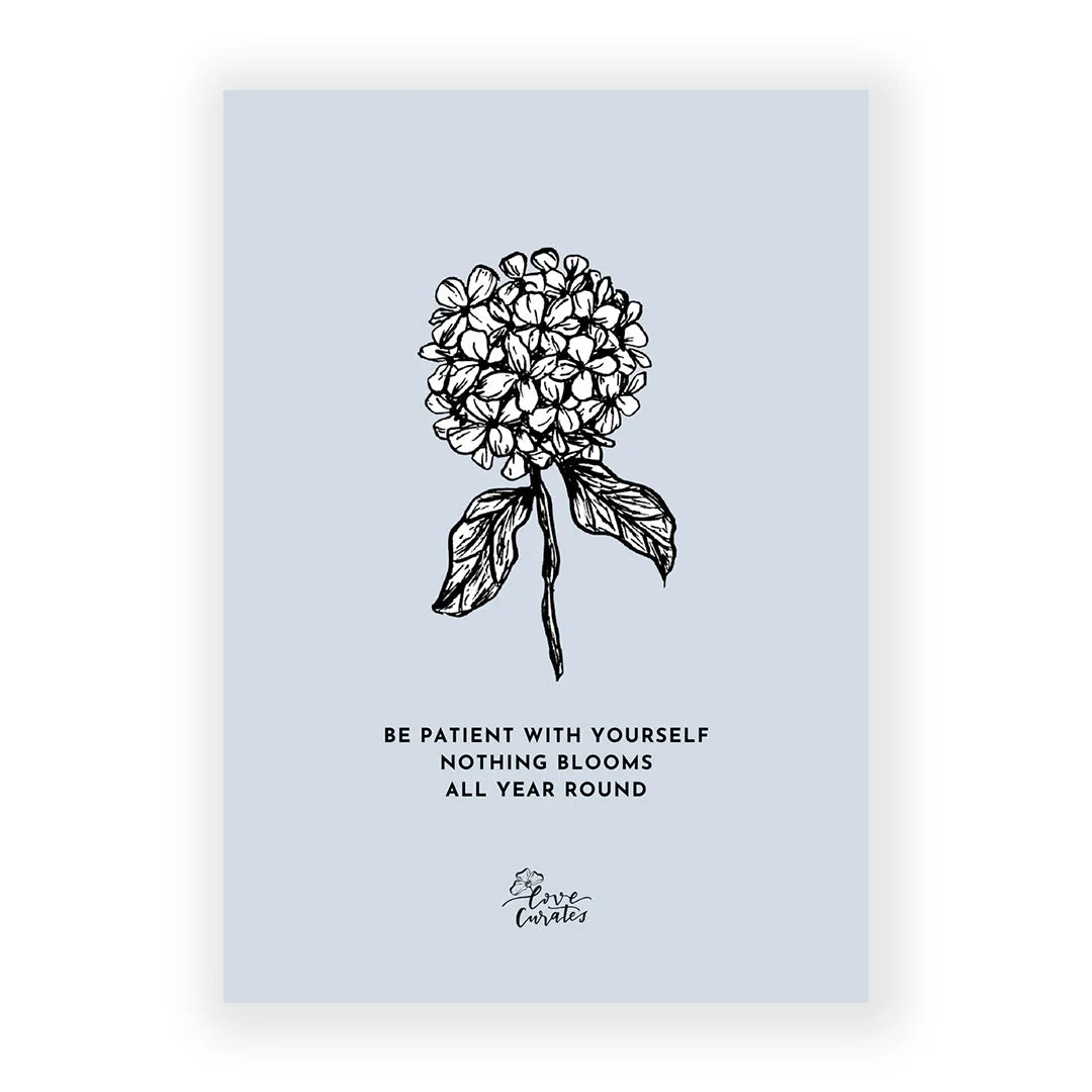 Be Patient With Yourself {Card}