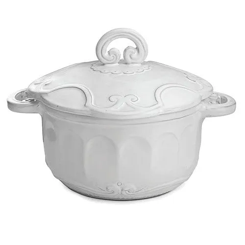 Bella Bianca Casserole w/Cover