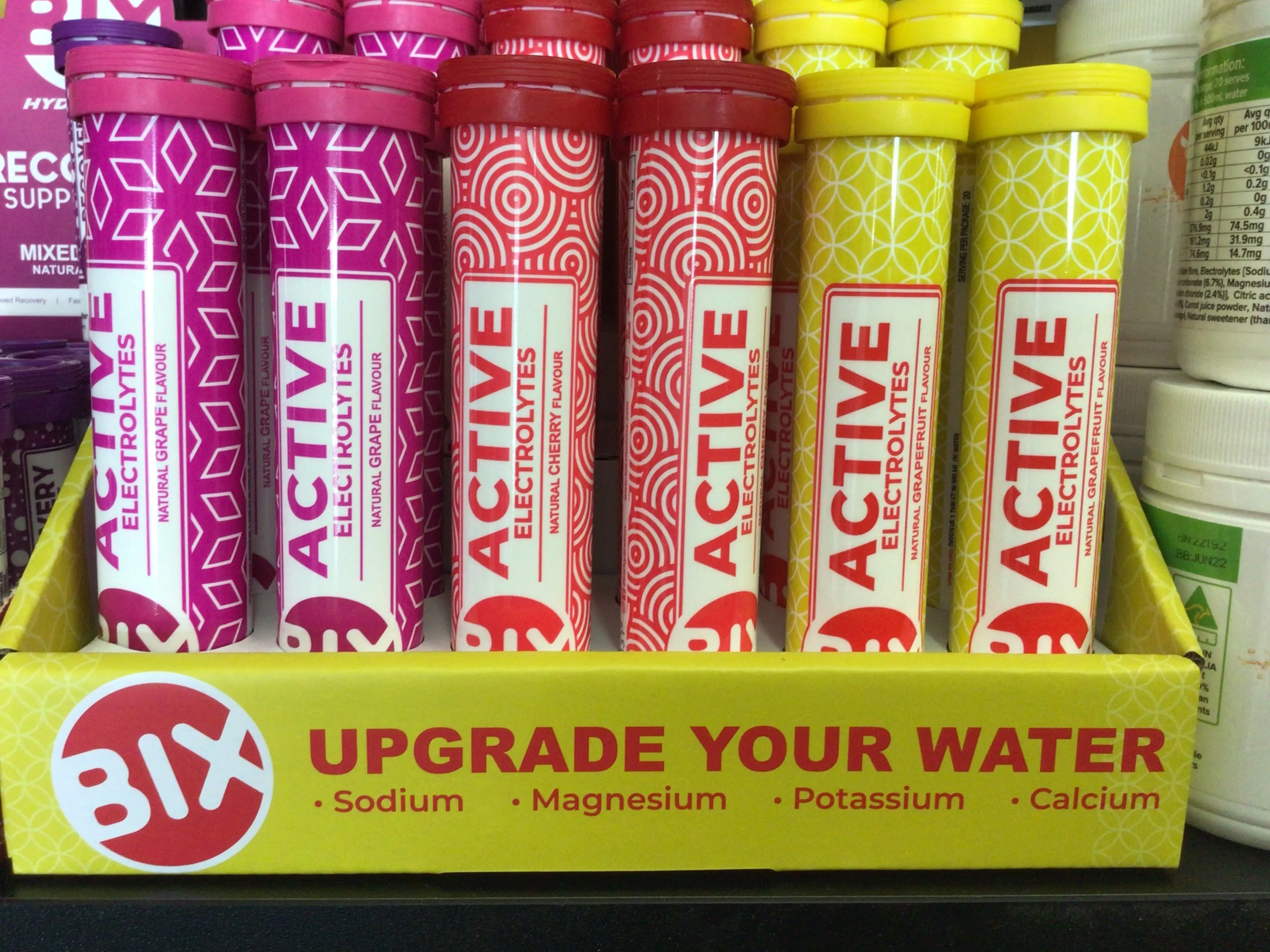 Bix  Active Electrolytes 20 Tabs (3 Flavours)