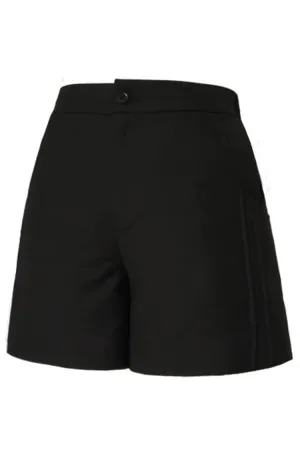 Black Gothic Vintage Elegant Ouji Fashion Lolita Shorts