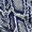 Blue Snake Print Culotte Jumpsuit
