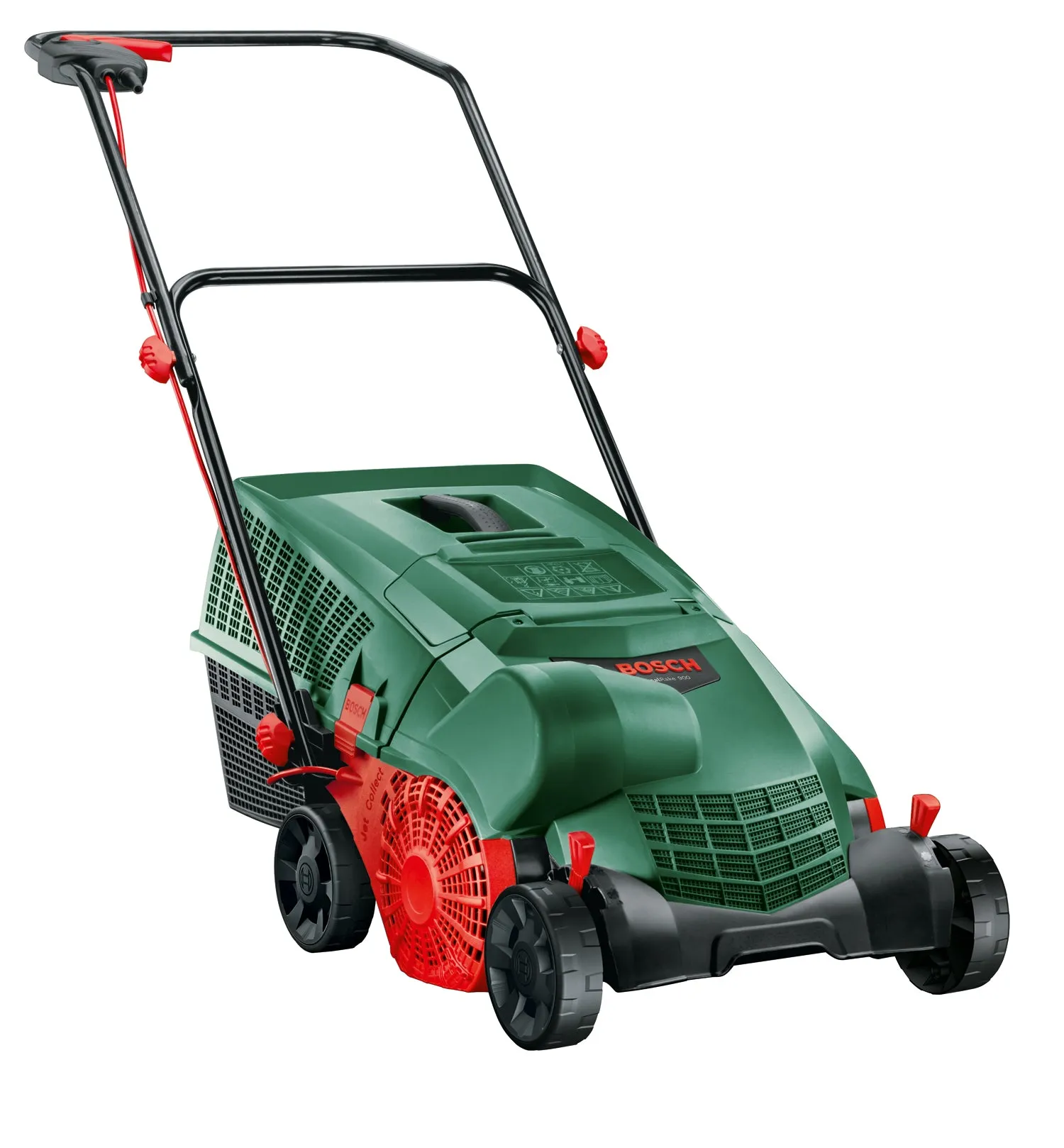 Bosch UniversalRake 900 Rasenlüfter, 32 cm Abreitsbreite, 50 l Fassungsvermögen, 900 W