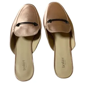 BOTKIER Clare Loafer Mule In Blush Satin