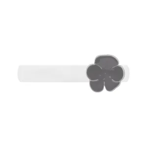 Camellia Small Grey Hair Clip