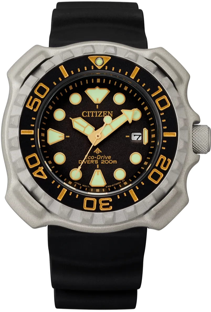 Citizen Eco-Drive Promaster Marine Titanium 200M Diver Modern Re-Issue BN0220-16E