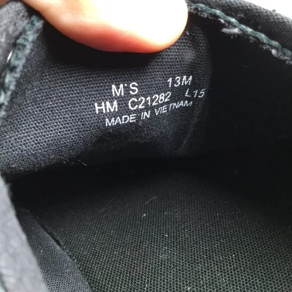 Cole Haan Leather Sneakers Black Size 13