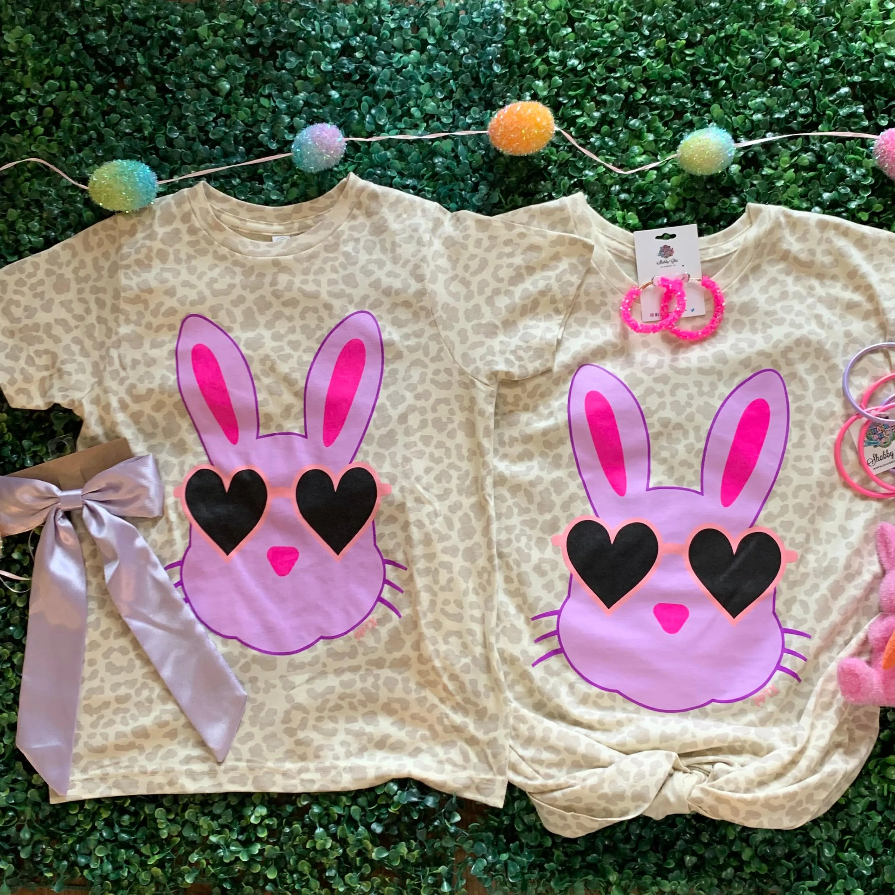 Colorful Bunny Tee