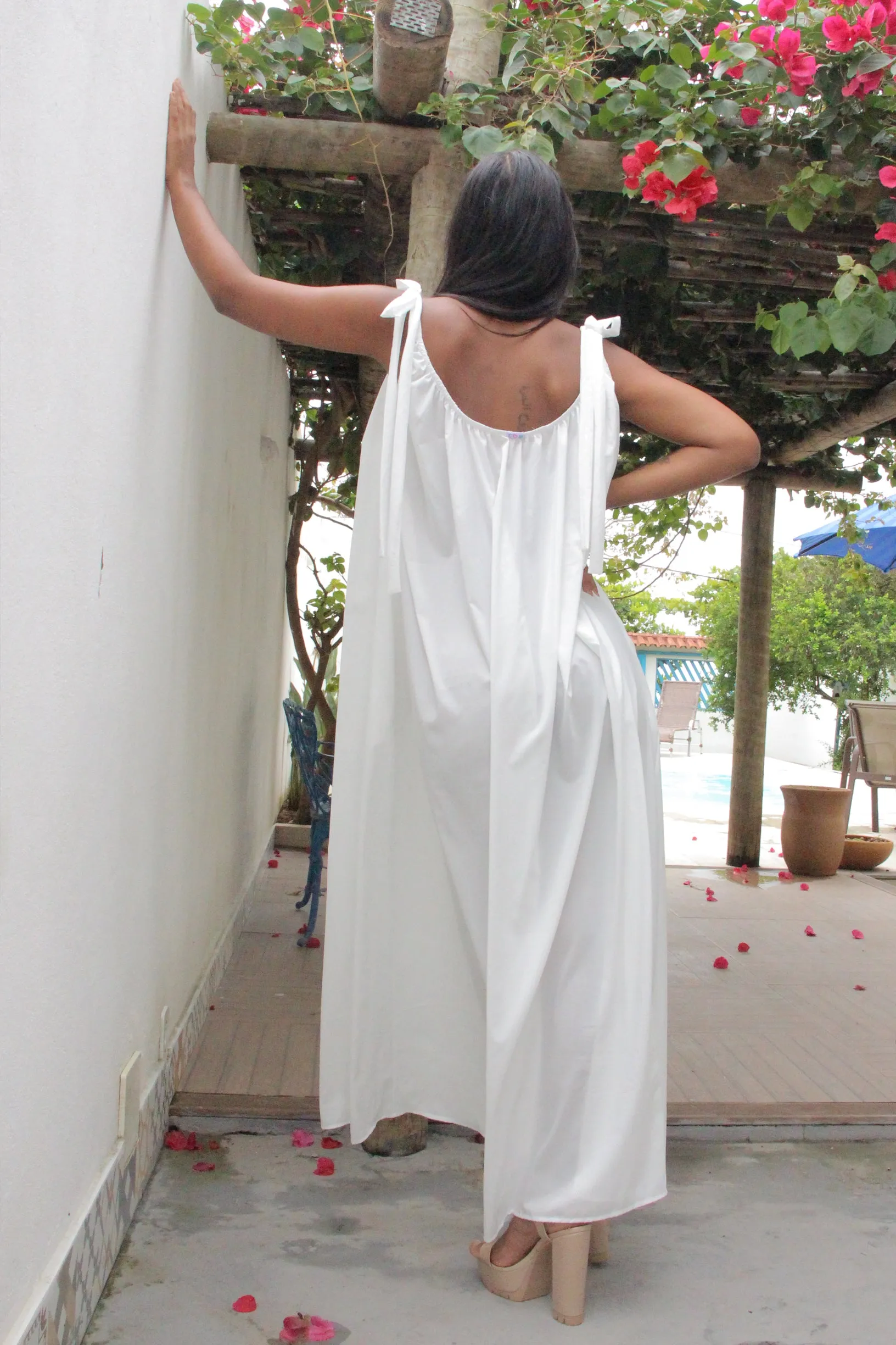 Comfy White Dress