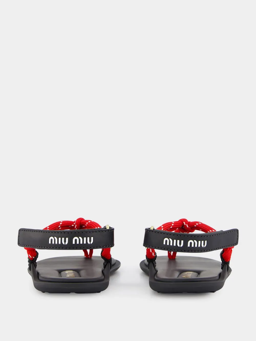 Cord and Leather Riviere Sandals