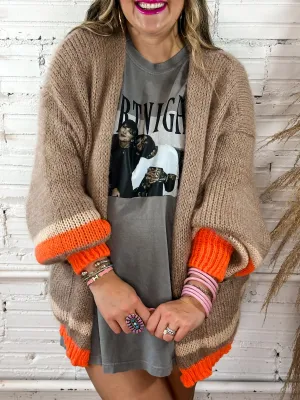 Crazy Coral Cardigan