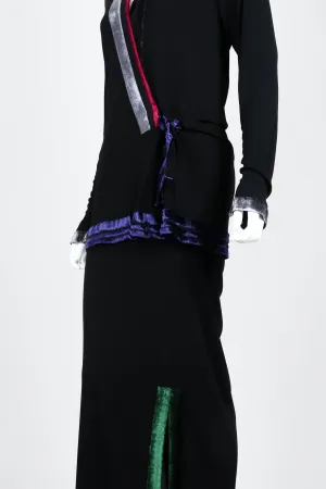 Crepe Jersey Top & Skirt Set