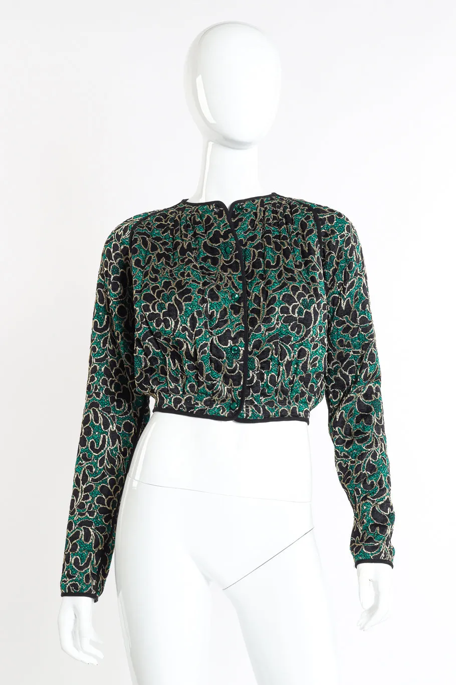 Cropped Lace Jacket