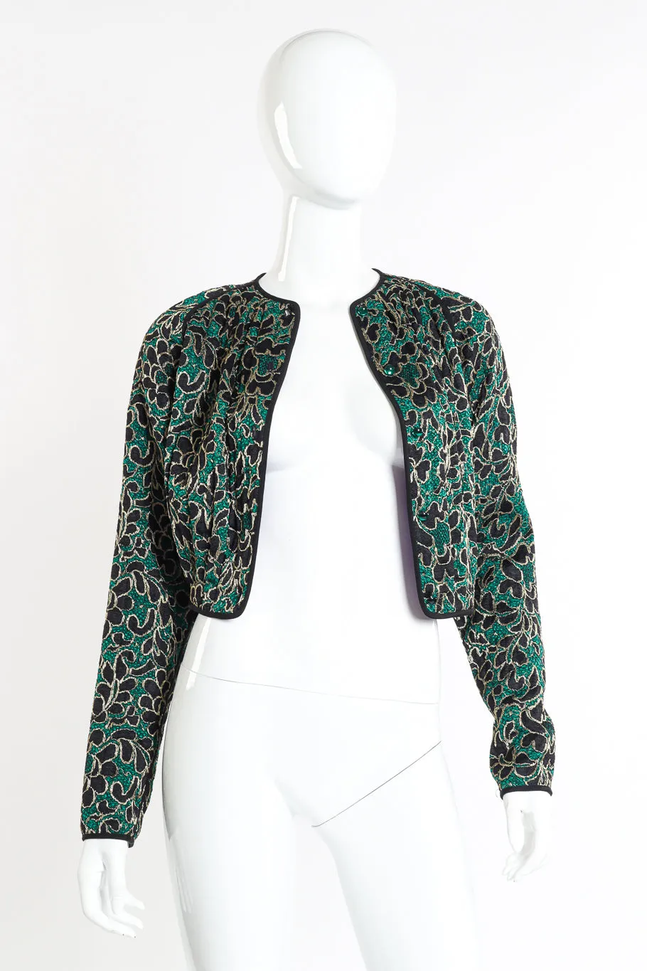 Cropped Lace Jacket