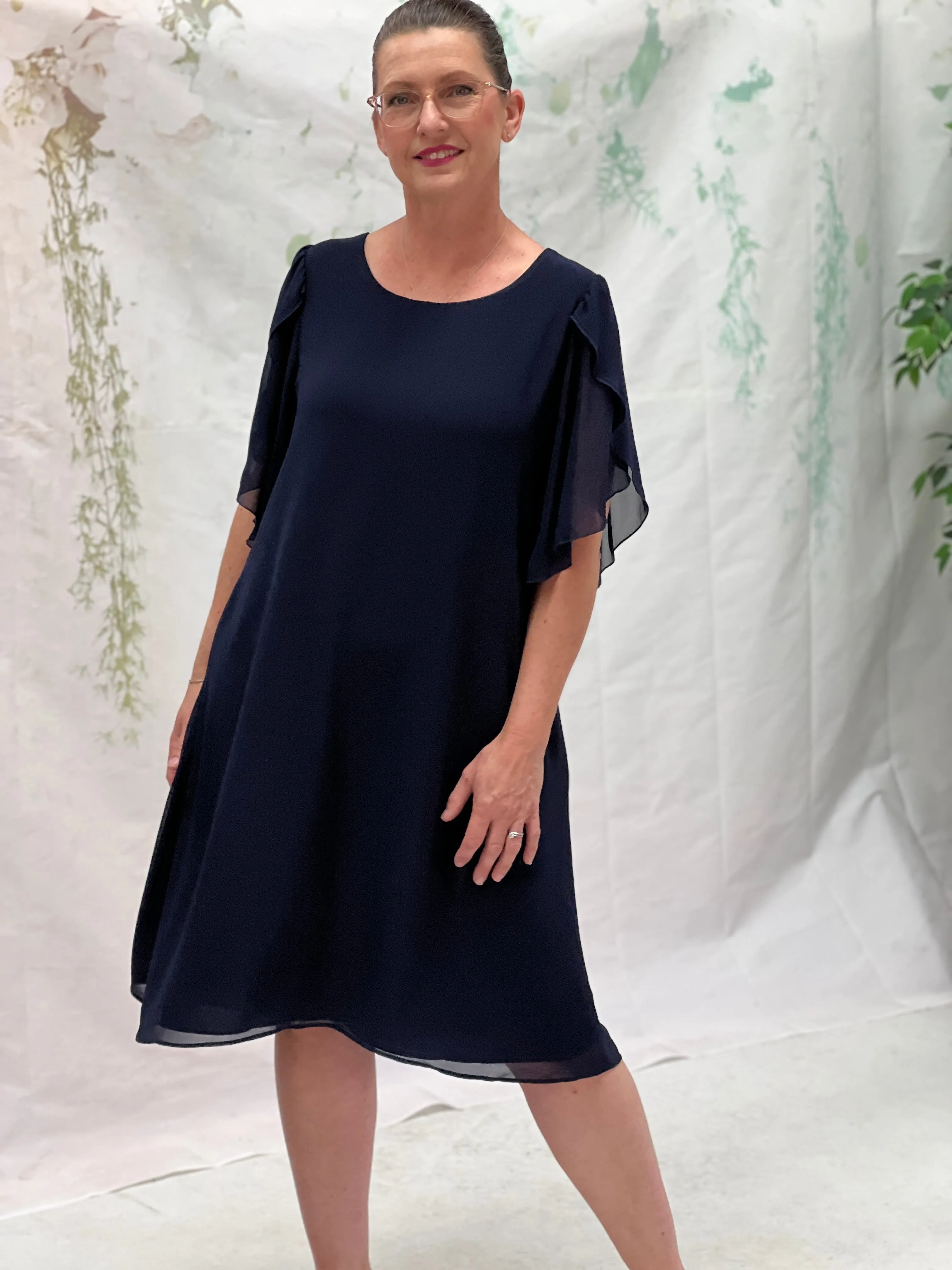 Darby Navy Event Dress