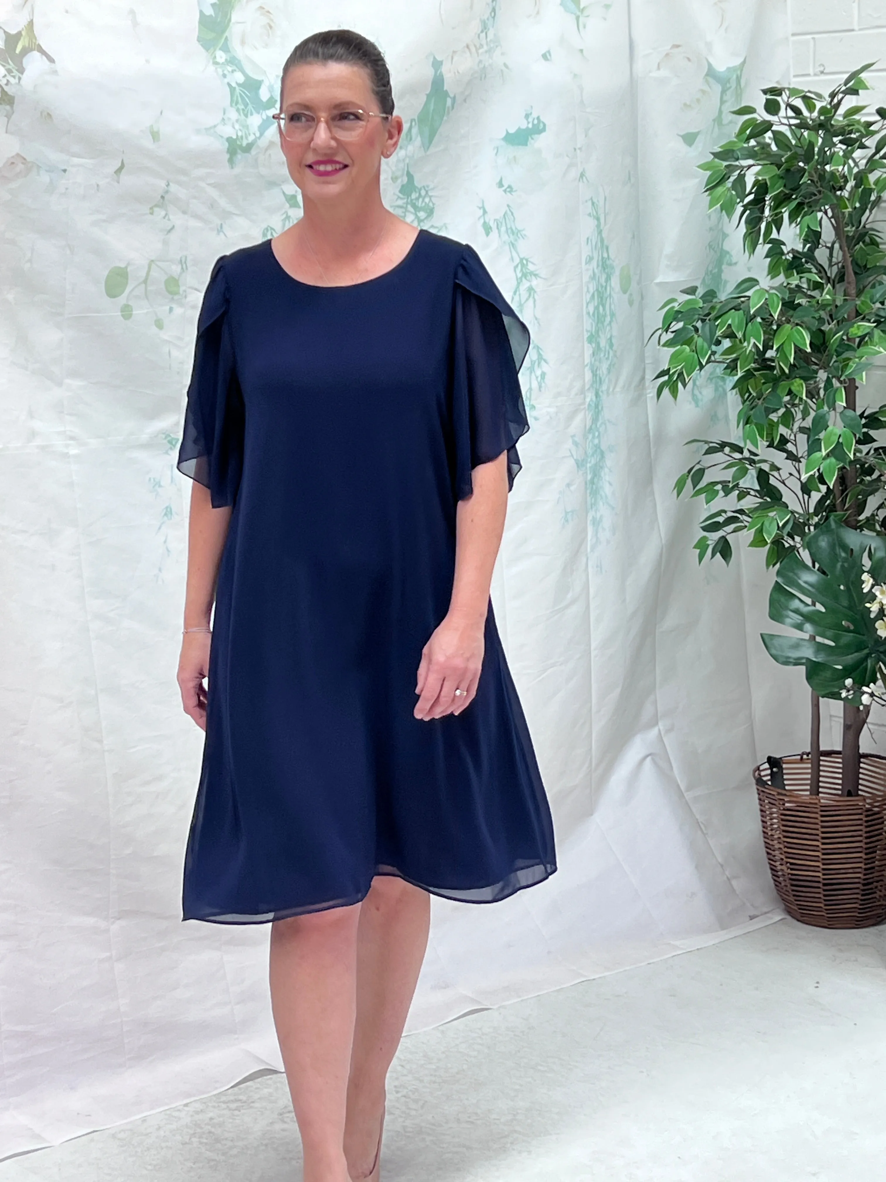 Darby Navy Event Dress