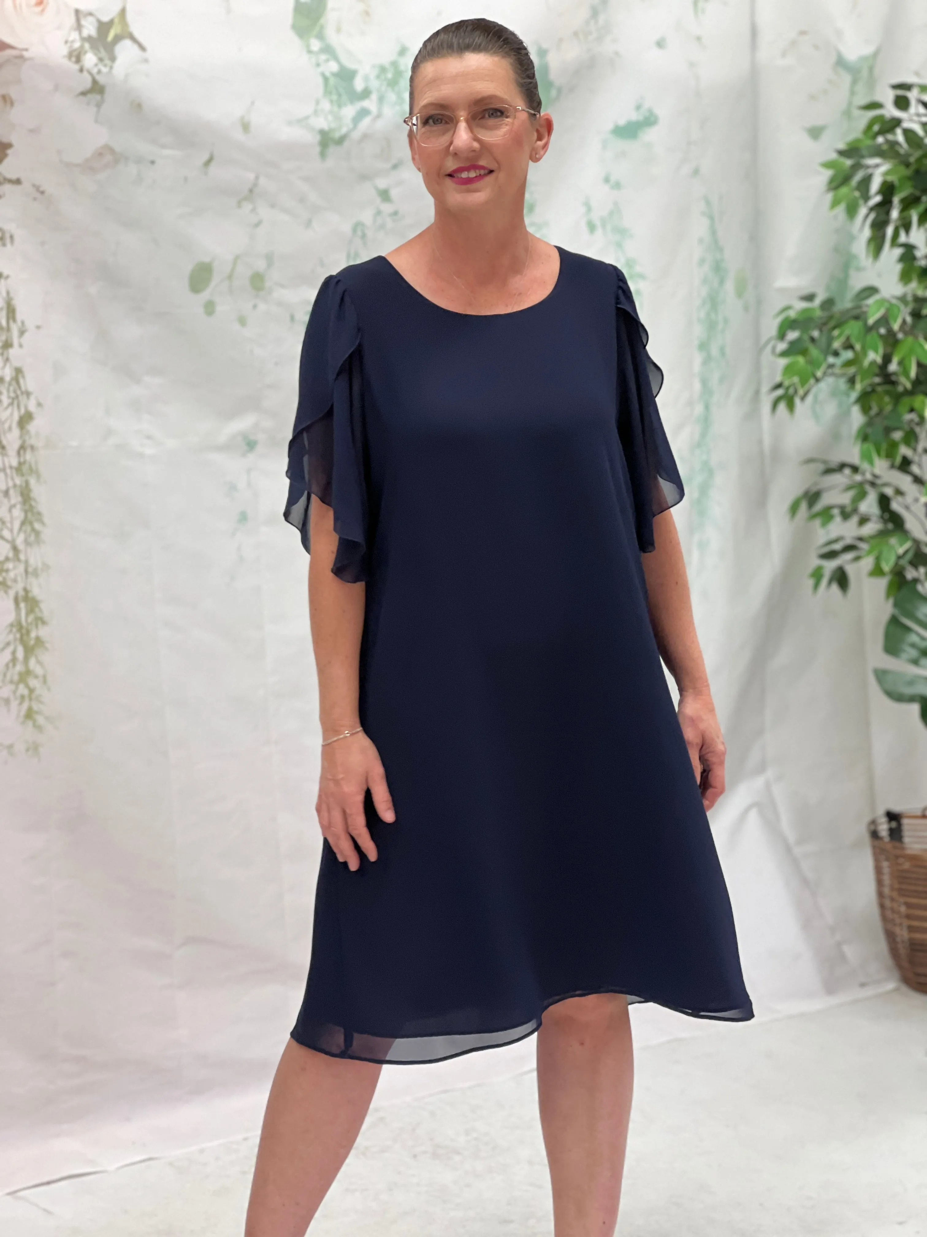 Darby Navy Event Dress