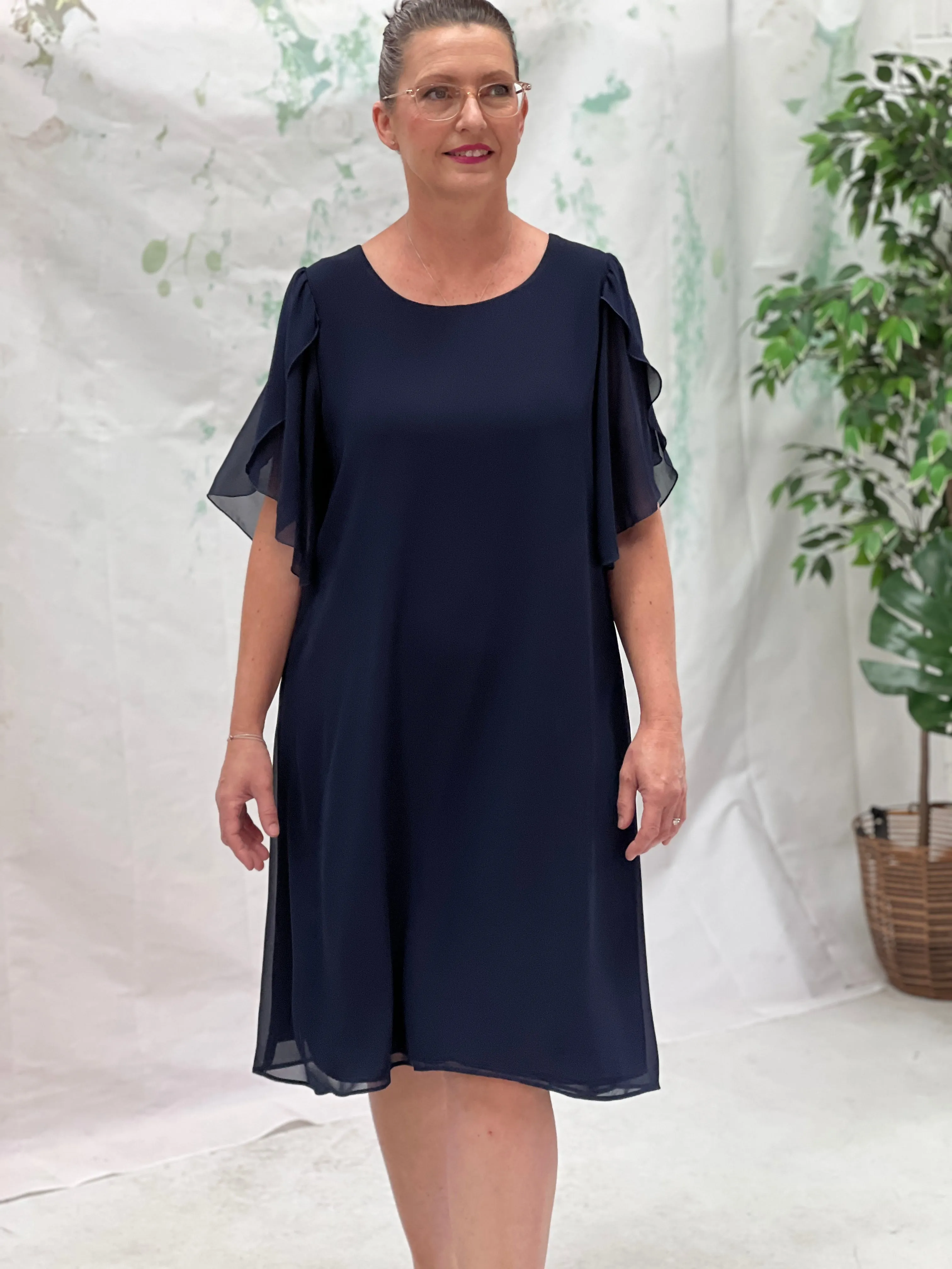 Darby Navy Event Dress