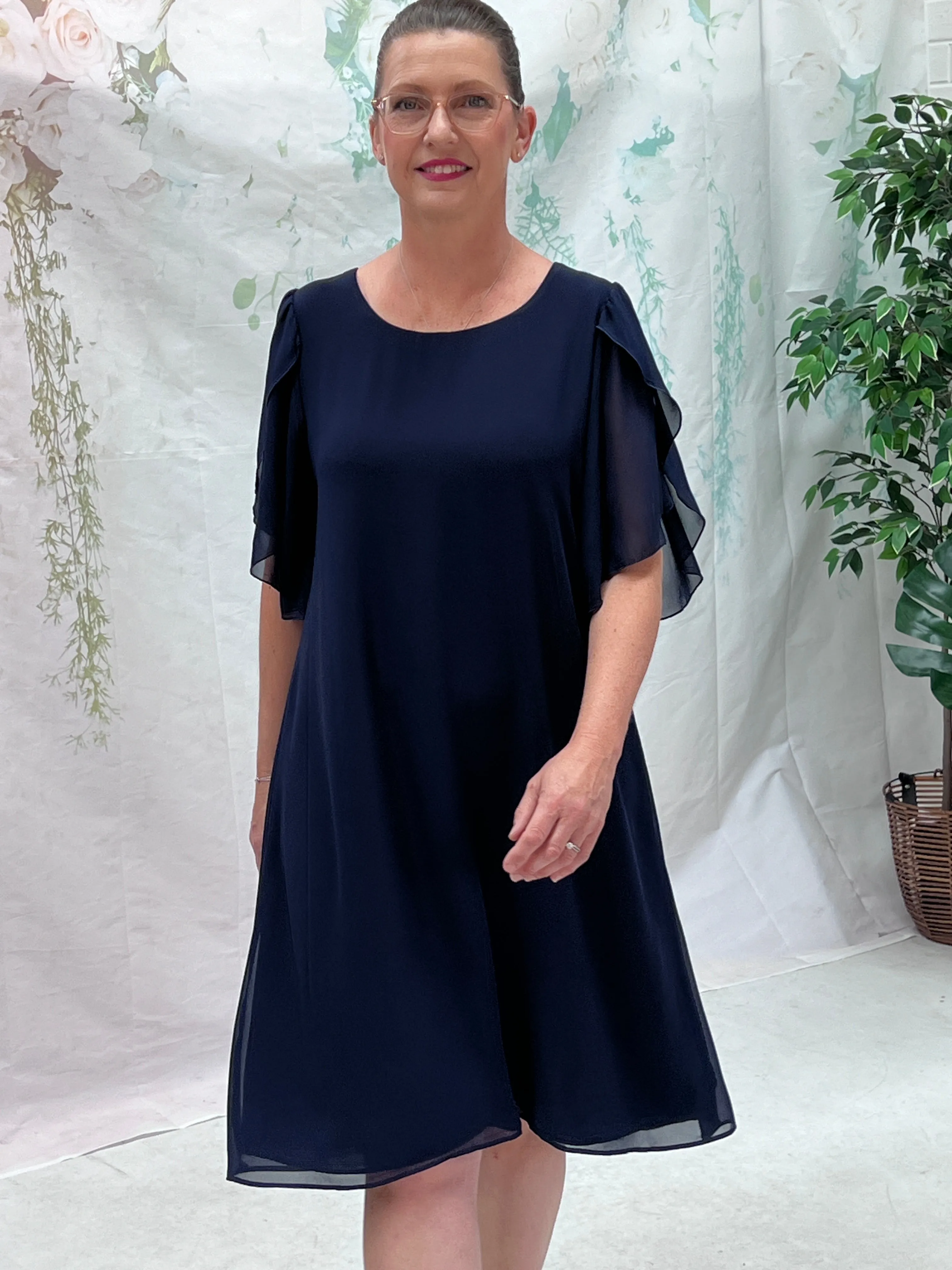 Darby Navy Event Dress