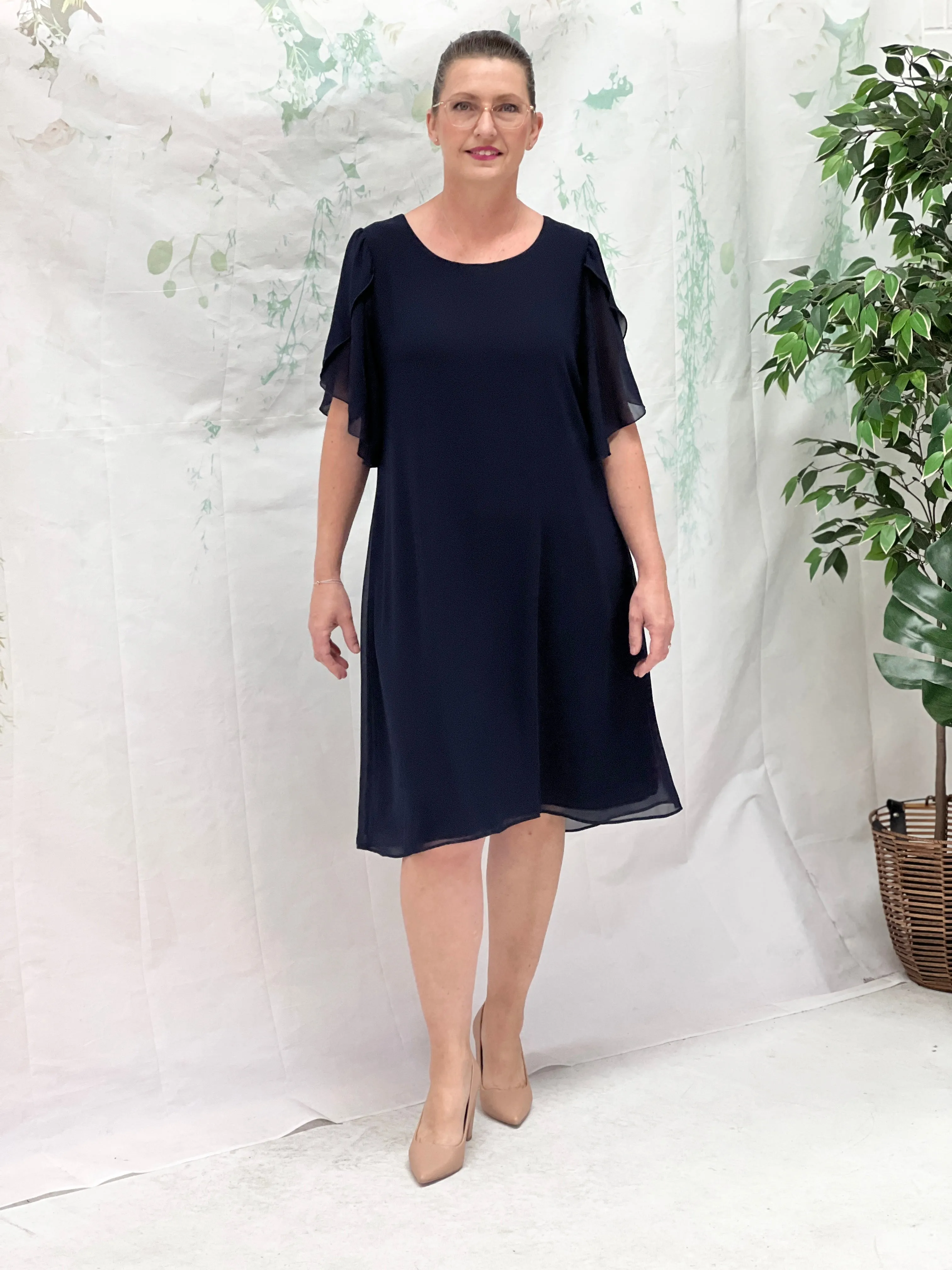 Darby Navy Event Dress