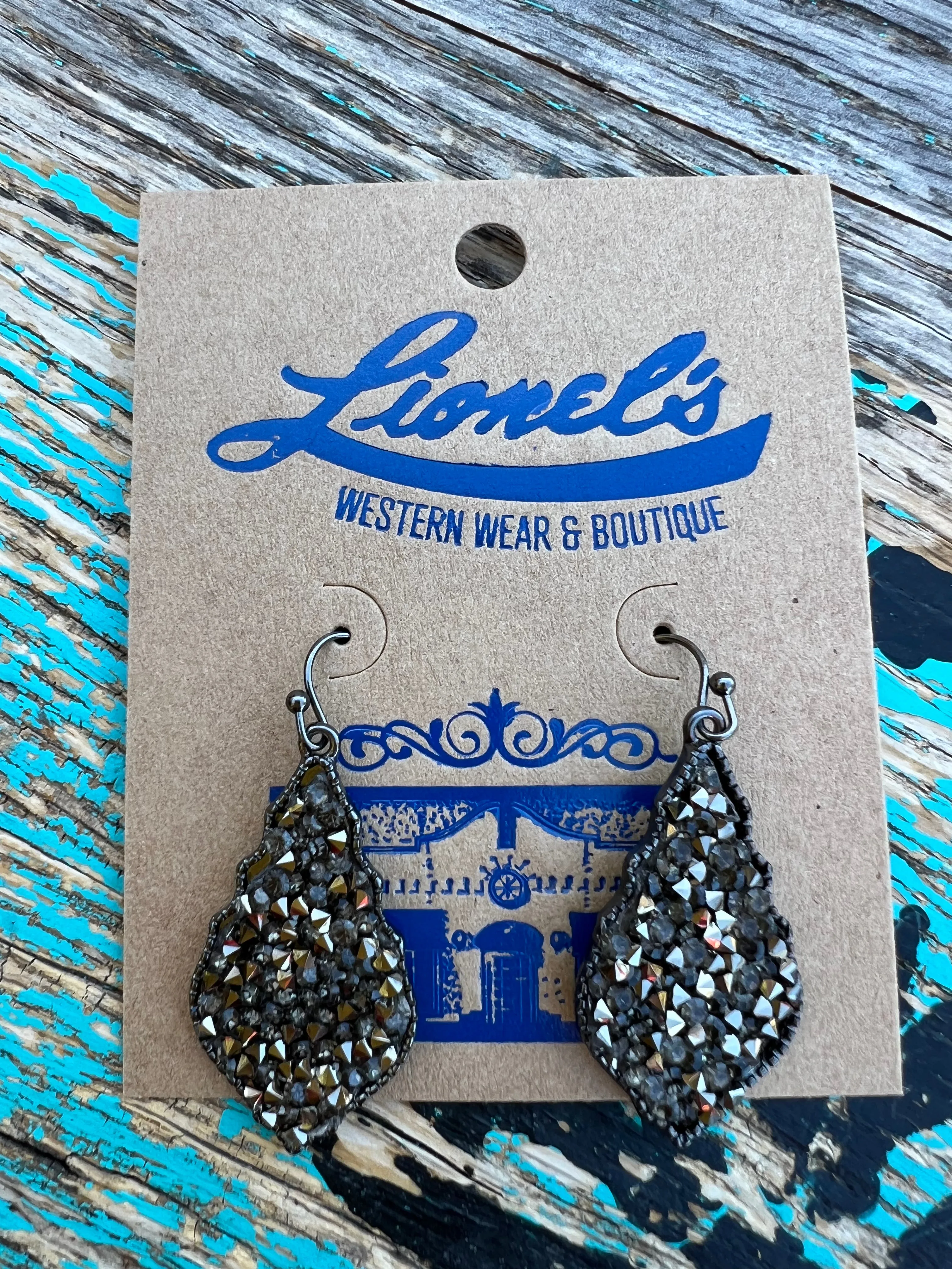 Designer Inspired Marcasite Look Earring
