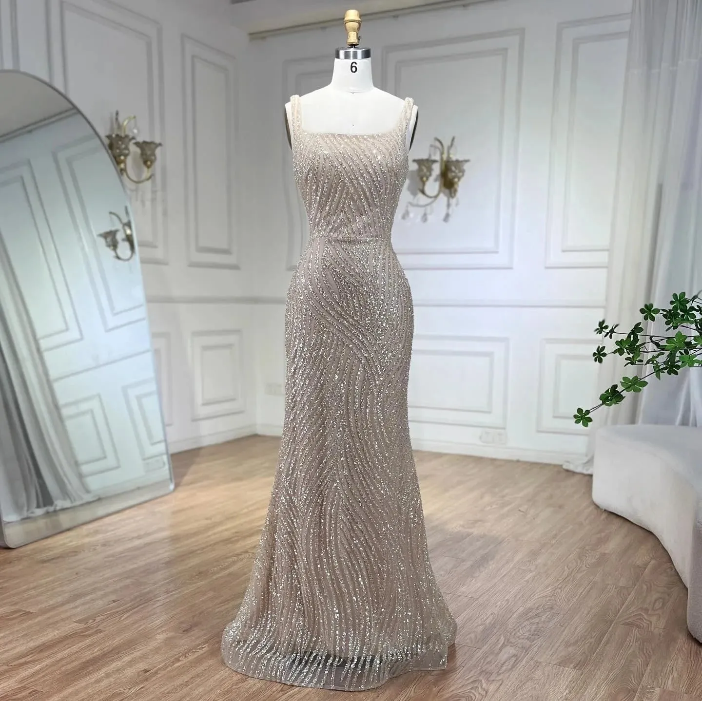 Elegant Cape Sleeves with Beaded Design for Luxury Evening Weddings and Parties