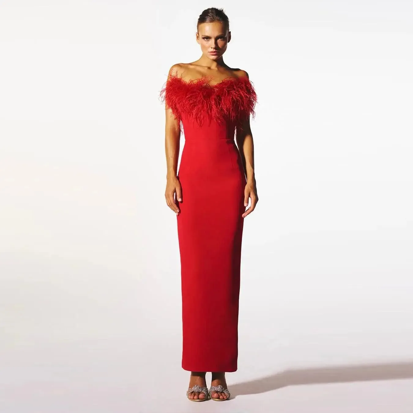 Elegant Red Womens Dress - New Fashion Statement