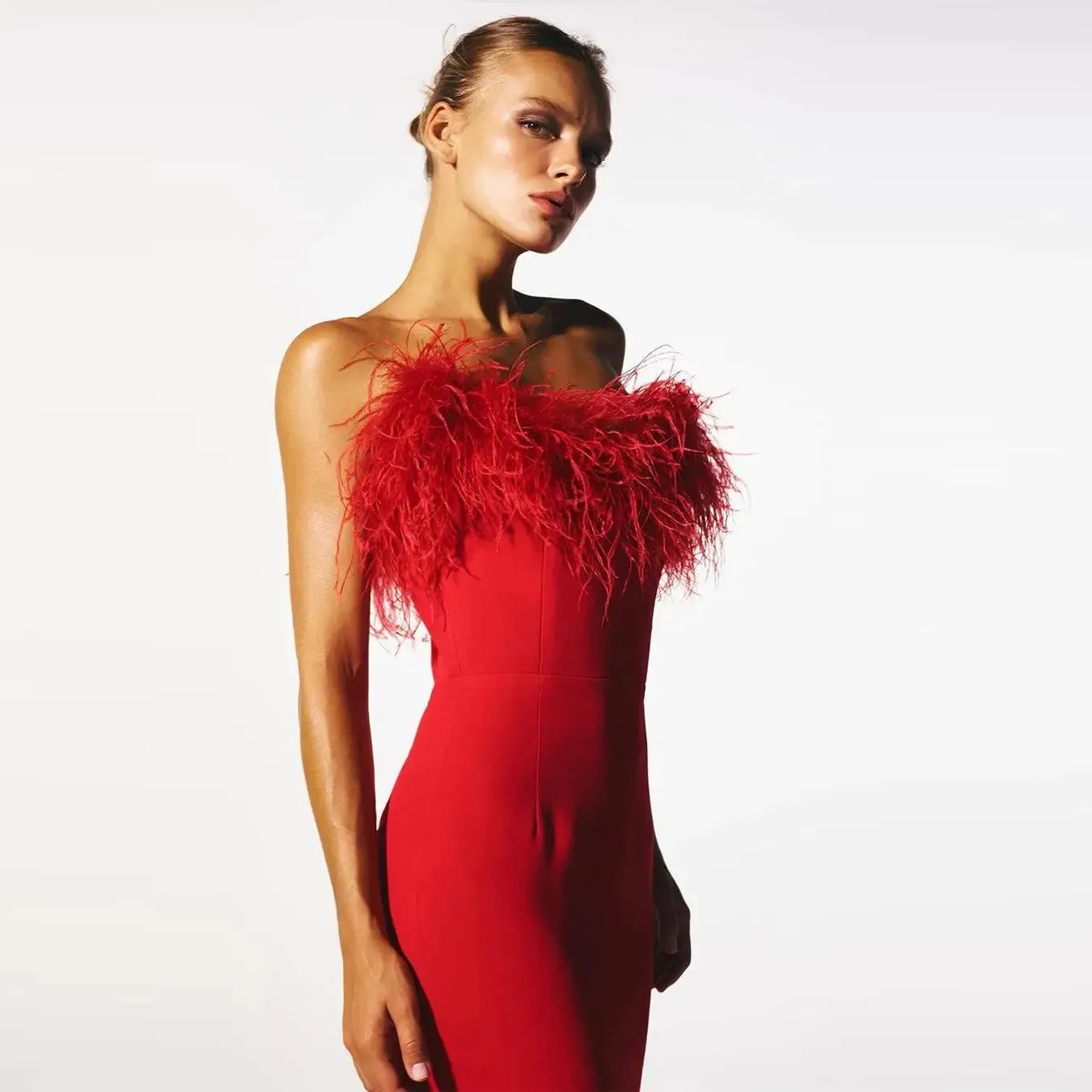 Elegant Red Womens Dress - New Fashion Statement