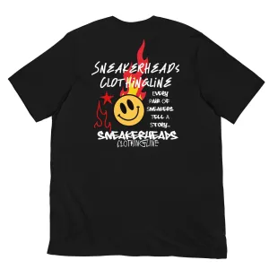 Exclusive "Every Pair Of Sneakers Tell A Story..." Unisex t-shirt
