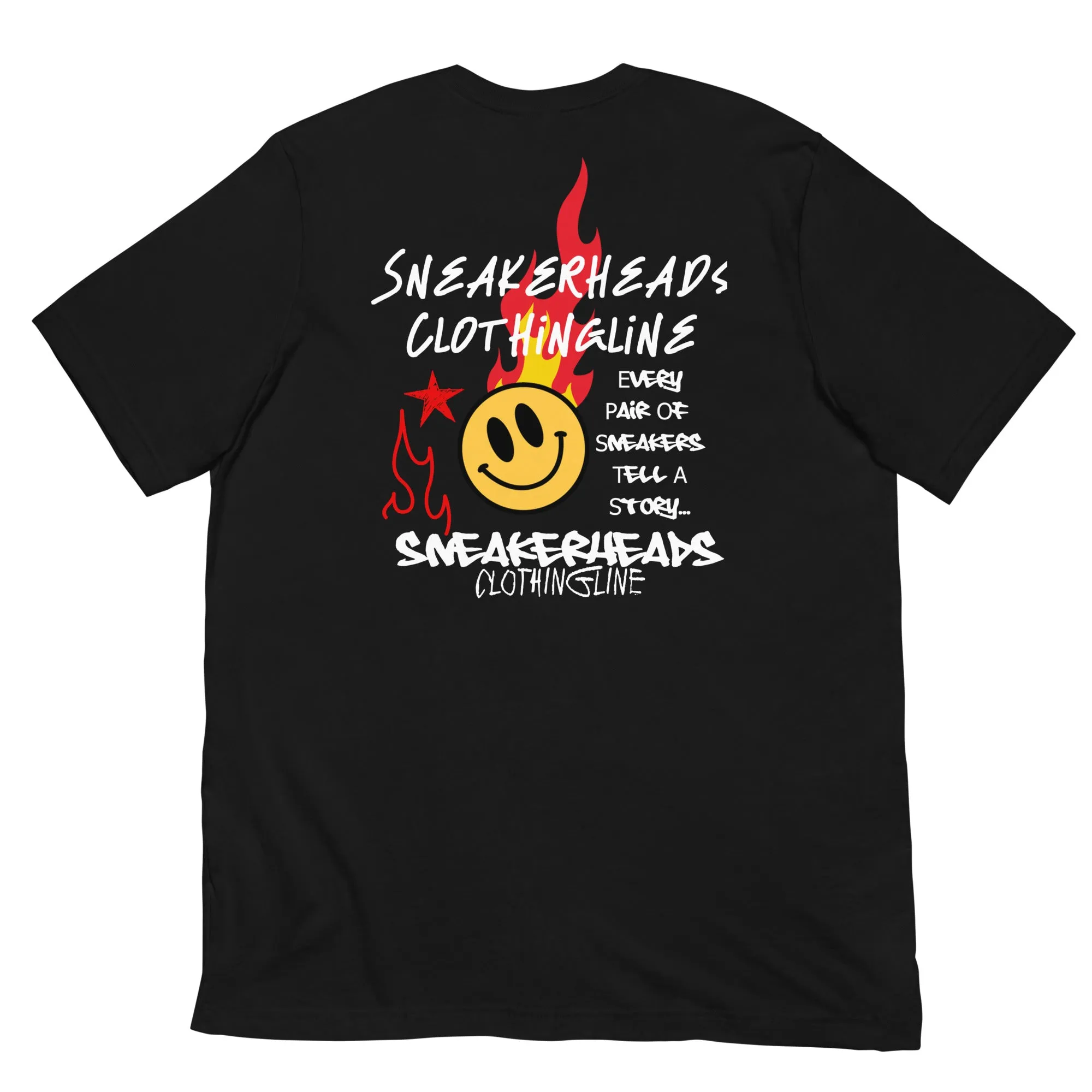 Exclusive "Every Pair Of Sneakers Tell A Story..." Unisex t-shirt