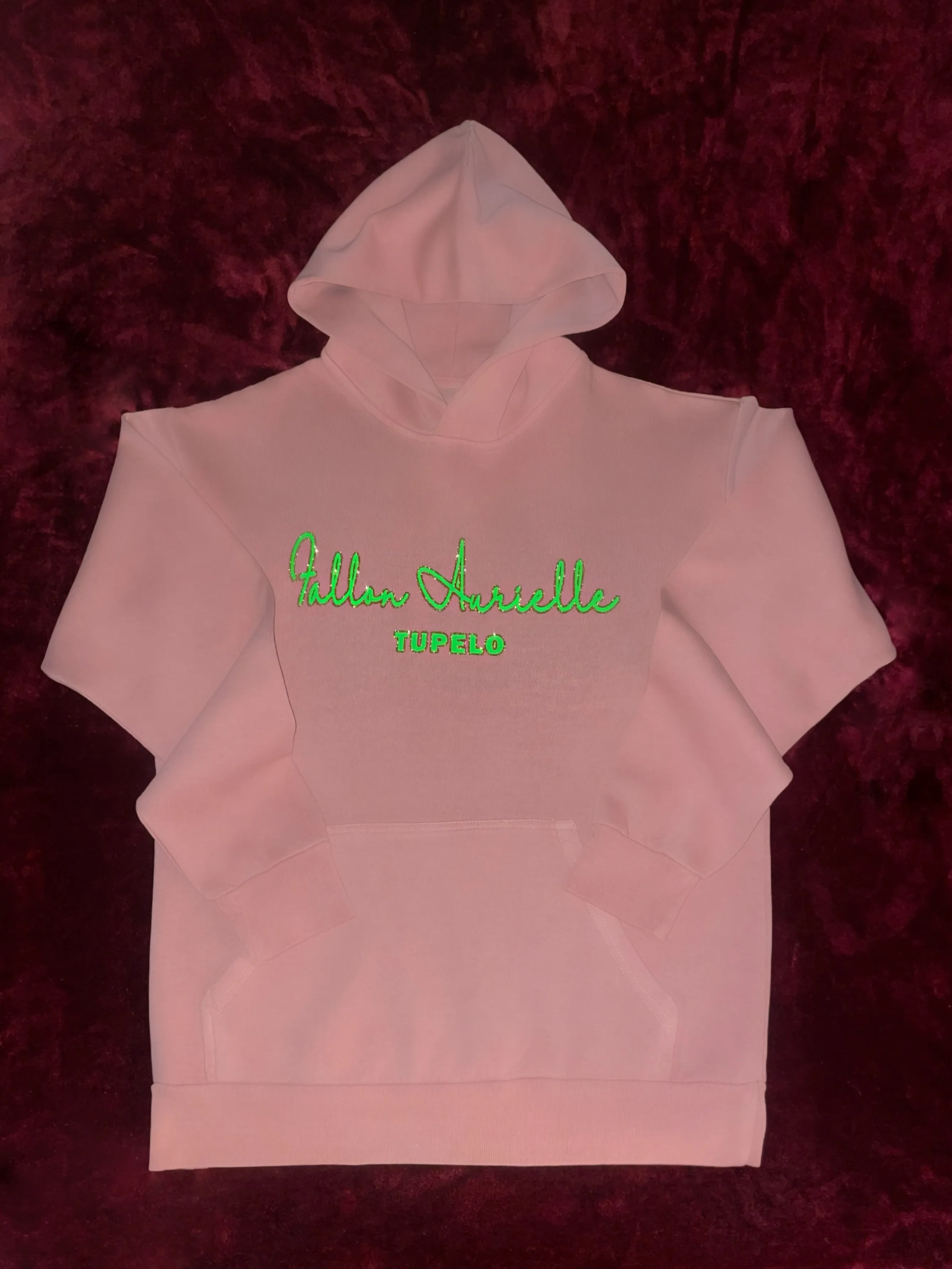 Fallon Aurielle Unisex Signature Tupelo Rep Yo Set Jogging Set (Peach, Lime Green & Gold)