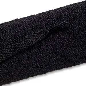 Flat Athletic Laces - Black (2 Pair Pack) Shoelaces