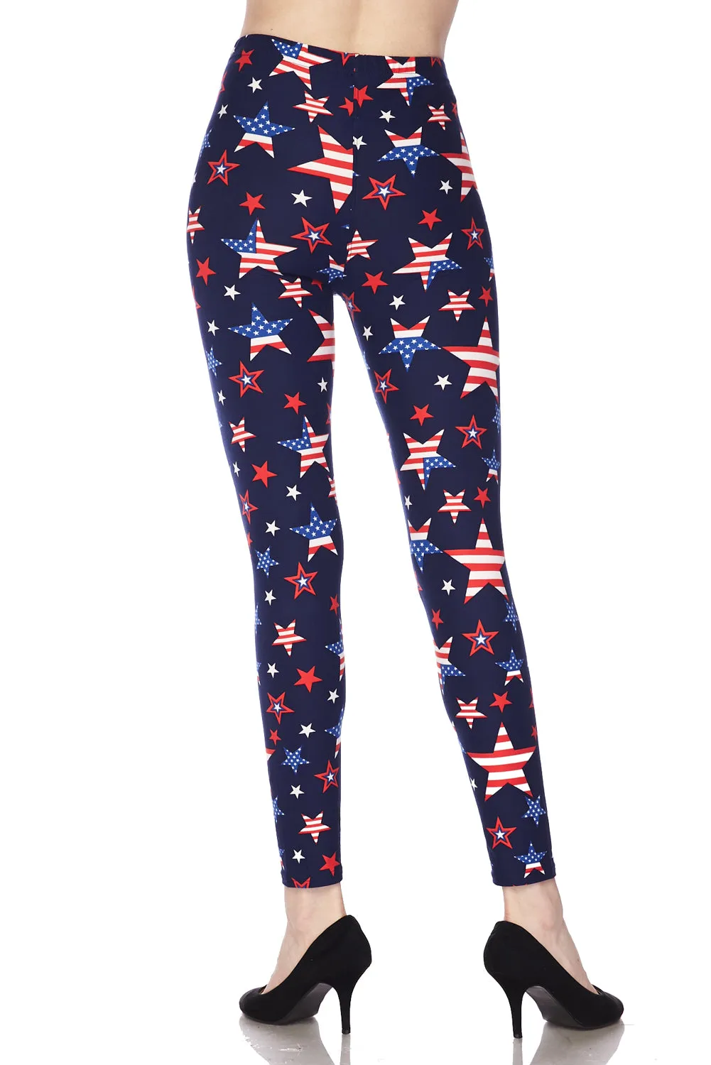 Freedom Stars-4th of July Leggings