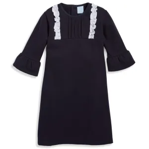 French Terry Michelle Dress -- Navy