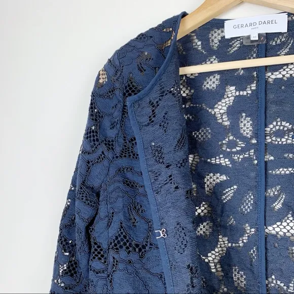 Gerard Darel Lace Cardigan
