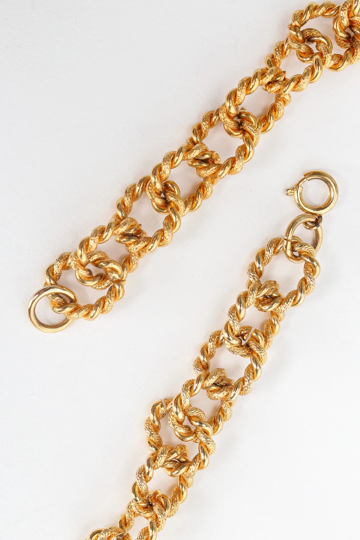 Golden Horse Pendant Rope Chain Necklace