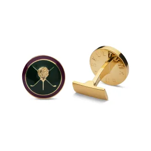 Golf Brass Cufflinks