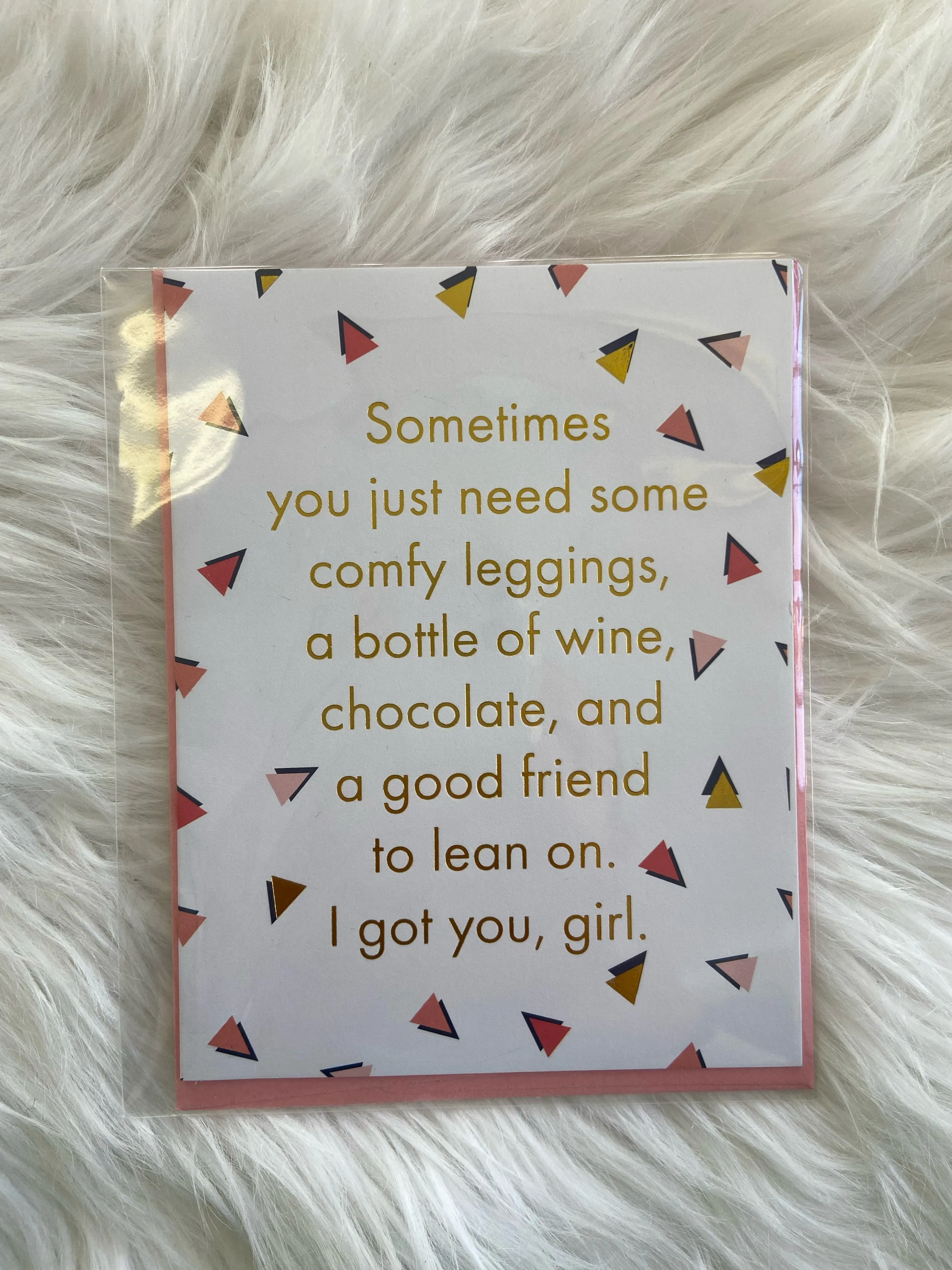 Greeting Card Comfy Leggings